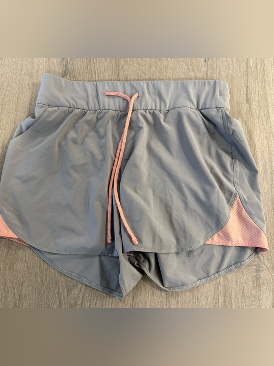 Columbia Sportswear Company Pants - Columbia Gray Pink Athletic Running Shorts Women’s Medium Activewear Pocket M